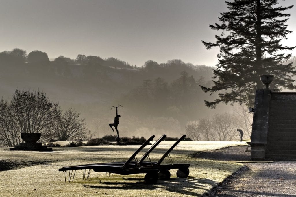 Image of a frosty lawn - Hospitality Photographic