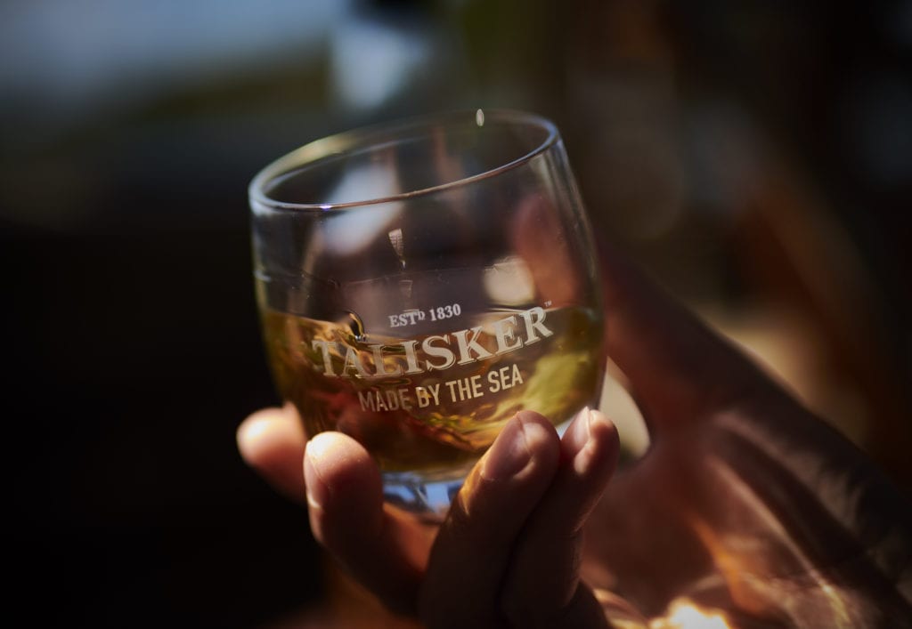 Drinks photo of a whiskey glass- Hospitality Photographic